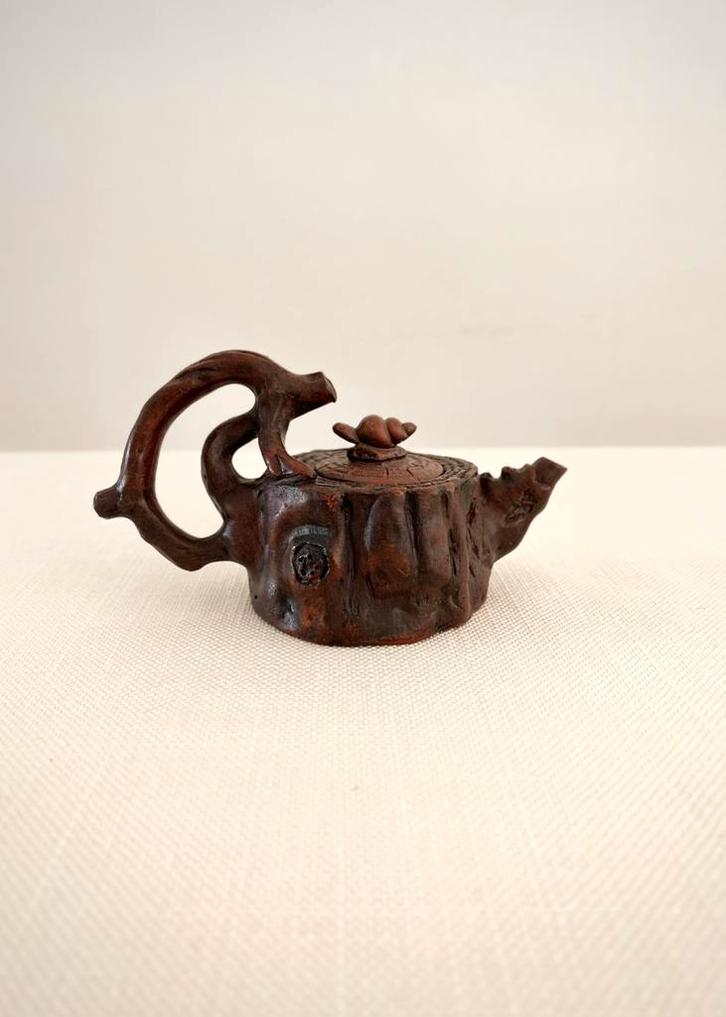 Theepotje trekpotje Chinees nieuw Yixing Shiza, Huis en Inrichting, Keuken | Servies, Zo goed als nieuw, Overige typen, Overige stijlen
