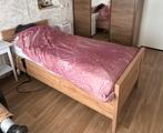 Vrijwel nieuw 1 persoons hoog-laag bed inclusief matras, Ophalen, Zo goed als nieuw, Eenpersoons
