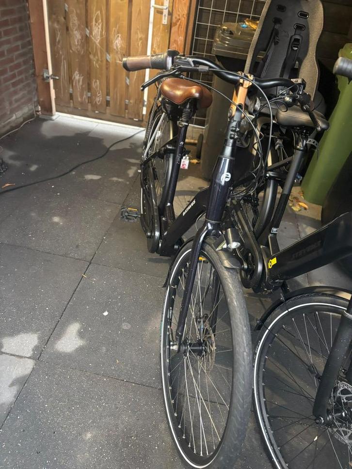 Batavus finez ebike, Fietsen en Brommers, Fietsen | Dames | Damesfietsen, Zo goed als nieuw, Batavus, (Extra) lage instap, Versnellingen