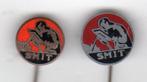 2 speldjes Willem Smit & Co's Transformatorenfabriek Nijmege, Verzamelen, Speldjes, Pins en Buttons, Verzenden, Gebruikt, Overige onderwerpen