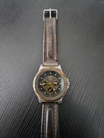 Camel Trophy Heren Polshorloge, Ophalen of Verzenden, Gebruikt, Leer, Overige merken