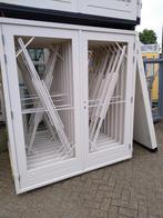 Op voorraad kozijn met dubbele tuindeuren, Ophalen, Nieuw, 120 cm of meer, 215 cm of meer