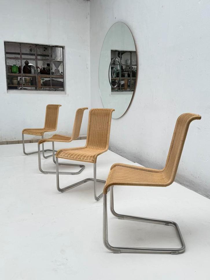 4 pieces Tecta B20 Cantilever chairs Bauhaus Tubular design, Antiek en Kunst, Kunst | Designobjecten, Ophalen