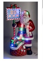Kerstman beeld aftelklok 160cm, Diversen, Kerst, Ophalen