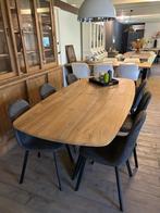 Nieuwe Deens ovale eettafel 2 x 1 m, Ophalen, 100 tot 150 cm, Teakhout, Vijf personen of meer