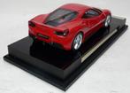 Ferrari 488 GTB Rood 1:18 van Amalgam, Hobby en Vrije tijd, Modelauto's | 1:18, Ophalen of Verzenden, Nieuw, Auto, Overige merken