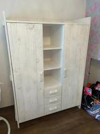 Mooie off white houten (kinder) kledingkast, Ophalen, Kast, 70 cm of meer, 105 cm of meer