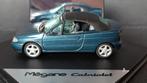 Renault Megane Cabrio 1996 blue 1:43 Vitesse Pol, Hobby en Vrije tijd, Modelauto's | 1:43, Ophalen of Verzenden, Nieuw, Auto, Overige merken