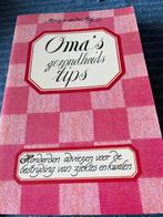 Oma's gezondheidstips - Gelezen boek, Ophalen of Verzenden, Gelezen, Gezondheid en Conditie