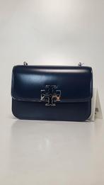 Nieuwe Tory Burch Schoudertas Donkerblauw Leer, Ophalen of Verzenden, Nieuw, Blauw, Schoudertasje