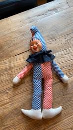 Oude pop, oude clownspop, harlekijn, Verzamelen, Poppen, Ophalen of Verzenden, Gebruikt, Pop