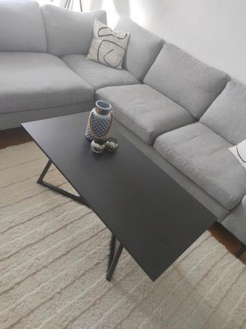 Zwarte salontafel