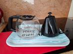 Glazen koffiekan 12 cm hoog, Witgoed en Apparatuur, Koffiezetapparaten, 4 tot 10 kopjes, Ophalen of Verzenden, Gebruikt, Overige modellen