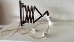 Vintage schaarlamp, Huis en Inrichting, Lampen | Wandlampen, Ophalen of Verzenden, Zo goed als nieuw