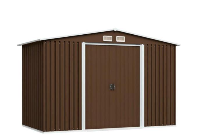 AANBIEDING | XL Tuinhuis tuinschuur gereedschapskast staal, Tuin en Terras, Tuinhuizen, Nieuw, Metaal, Minder dan 250 cm, Zonder ramen