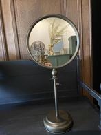 Ronde spiegel op voet, make-up spiegel, kapspiegel, VdlM, Huis en Inrichting, Woonaccessoires | Spiegels, Nieuw, Minder dan 100 cm