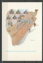 Amsterdam Humor Wynand Fockink 1930 Ansichtkaart 932a jdu, Ophalen of Verzenden, 1920 tot 1940, Ongelopen, Overige thema's