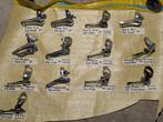 Diverse racefiets voorderailleurs - See description and $, Gebruikt, Racefiets, Ophalen of Verzenden, Derailleur of Ketting