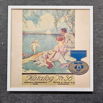 Zweedse art nouveau posters åhlen & Holm warenhuis catalogus beschikbaar voor biedingen