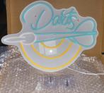 Neon bord met dart thema, Sport en Fitness, Darts, Ophalen, Dartbord