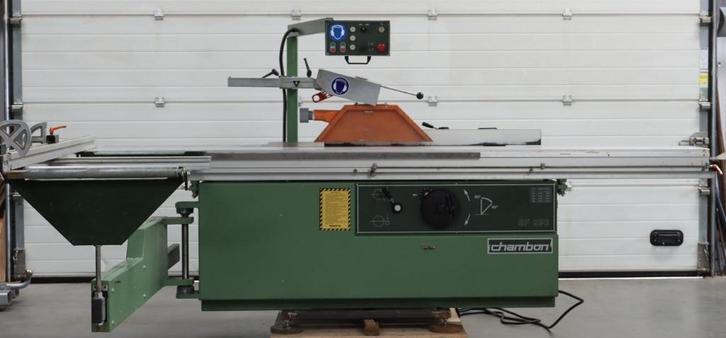 Formaatzaag Chambon, Doe-het-zelf en Verbouw, Gereedschap | Zaagmachines, Gebruikt, Overige typen, 1200 watt of meer, 70 mm of meer