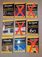 Voor Dummies - 10 euro per boeken, Ophalen of Verzenden, Gelezen, Niet van toepassing, Diverse