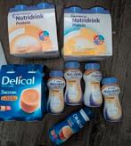 nutri drink en delical aansterkvoeding div. smaken 35 stuks, Ophalen of Verzenden