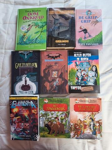 Verschillende kinderboeken voor rond de 10 jaar beschikbaar voor biedingen