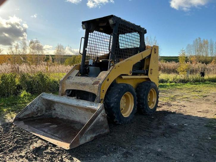 2006 CAT 216B Schranklader, Zakelijke goederen, Machines en Bouw | Kranen en Graafmachines, Wiellader of Shovel