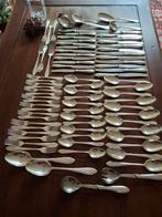 Gero 90 Puntfilet Verzilverd Bestek - 12 Persoons, Antiek en Kunst, Antiek | Bestek, Ophalen of Verzenden