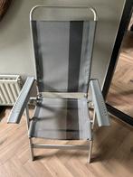 Mooie caming/tuinstoel! Prullenbak en servies mepal, Caravans en Kamperen, Kampeermeubelen, Ophalen of Verzenden, Zo goed als nieuw