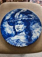 Boch la Louviere Delft wandbord 28cm, Antiek en Kunst, Ophalen of Verzenden
