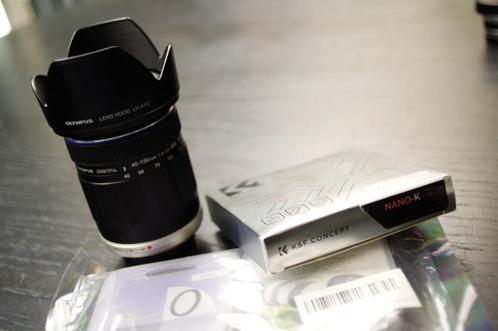 Olympus 40-150mm MFT zoom met filters, Audio, Tv en Foto, Fotografie | Lenzen en Objectieven, Nieuw, Telelens, Zoom, Ophalen of Verzenden