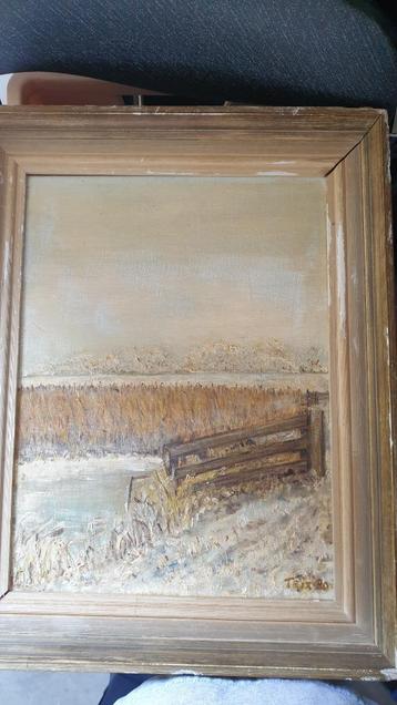 	0261 weiland landschap - geschilderd door prinses beatrix - beschikbaar voor biedingen
