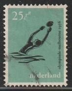 Nederland 1956 680 Olympiade 25c Waterpolo, Gest, Postzegels en Munten, Postzegels | Nederland, Ophalen of Verzenden, Na 1940
