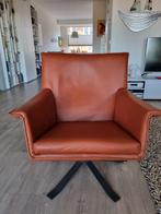 Leren fauteuil van Design on Stock Djenné. Kleur Cognac., Ophalen, Gebruikt, Minder dan 75 cm, Leer