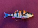 Savage Gear 4D Line Thru Perch Shad 23cm Albino, Watersport en Boten, Hengelsport | Karpervissen, Ophalen of Verzenden, Zo goed als nieuw