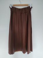 Vegan leren a-lijn rok maat M, Ophalen of Verzenden, Zo goed als nieuw, Maat 38/40 (M), Bruin