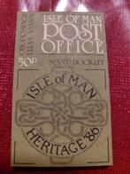 Isle of Man Stamp Booklets Heritage 1986, Postzegels en Munten, Postzegels | Europa | UK, Ophalen of Verzenden, Postfris