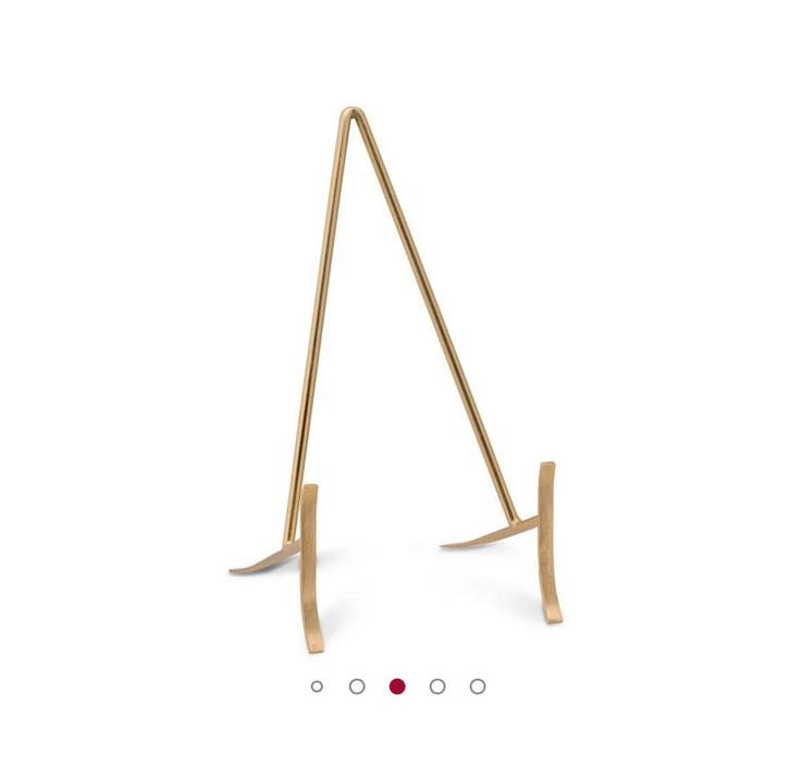 vtwonen - Bordenstandaard - Bordenhouder - Goud - 11x20cm, Kinderen en Baby's, Speelgoed | Buiten | Speeltoestellen, Zo goed als nieuw