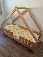 Houten peuterbed huisje – stijl Petit Puk JARDIN –70160cm, Kinderen en Baby's, Kinderkamer | Bedden, Ophalen, 70 tot 85 cm, Zo goed als nieuw
