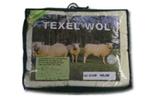 Texel wol 4- seizoenen dekbed 140x20, Eenpersoons, Wit, Nieuw, Ophalen of Verzenden