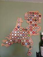 Bierdoppen verzameling wanddecoratie, Huis en Inrichting, Ophalen of Verzenden, Zo goed als nieuw