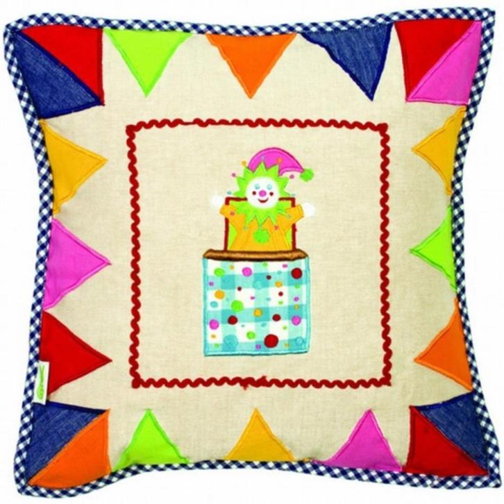 Sale Kussensloop Kinderkussen Speelgoedwinkel Win Green, Kinderen en Baby's, Kinderkamer | Inrichting en Decoratie, Nieuw, Wanddecoratie