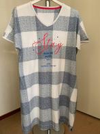 Blauw-wit geruite nachthemd, Rebelle, Ophalen of Verzenden, Gedragen, Maat 42/44 (L)