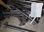 Rvs buis met voetplaat, Ophalen, Zo goed als nieuw, Staal