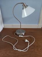 Bureaulamp metaal witte kap Kroby IKEA, Ophalen, Gebruikt, Kroby Ikea, Metaal