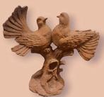 Zwaar Gietijzeren Beeld Duiven Tortelduifjes Nieuw, Antiek en Kunst, Ophalen of Verzenden