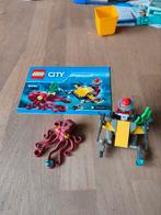 60090 LEGO City Deep Sea Explorers Deep Sea Scuba Scooter, Ophalen, Zo goed als nieuw, Complete set, Lego