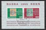 Zwitserland 1965   Filatelie  812/13  Blok-20, Postzegels en Munten, Postzegels | Europa | Zwitserland, Verzenden, Gestempeld